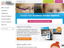 Tablet Screenshot of oogfonds.nl